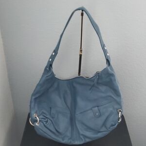 Nino BOSSI Elegant Blue Hobo Bag
